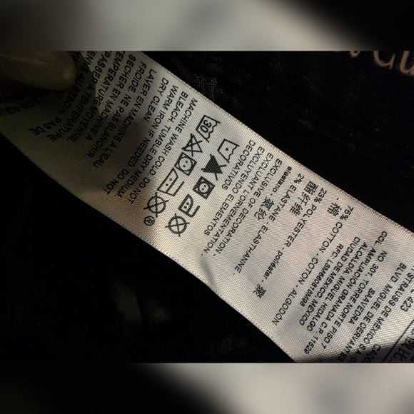 Levi's Signature Modern Boot Cut Black Jeans Long - Picture 6 of 6